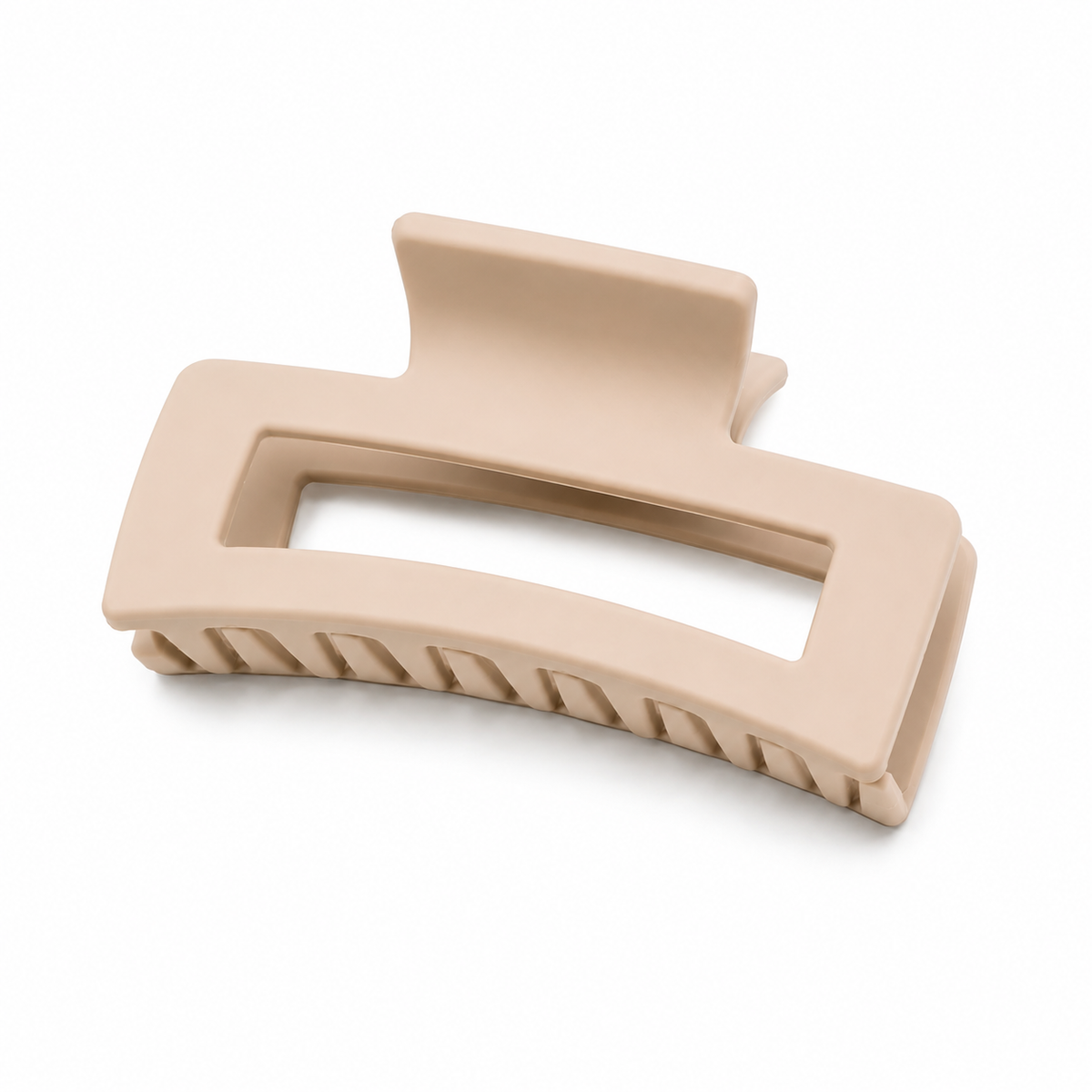 Haarklammer beige