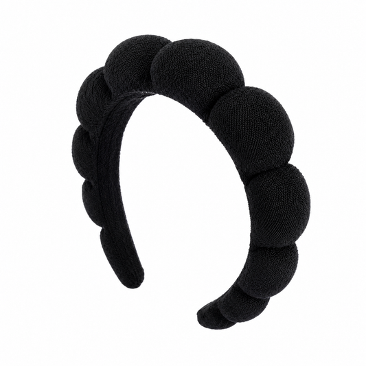 Haarreif Wolke schwarz