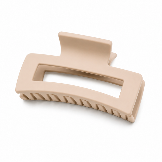 Haarklammer beige